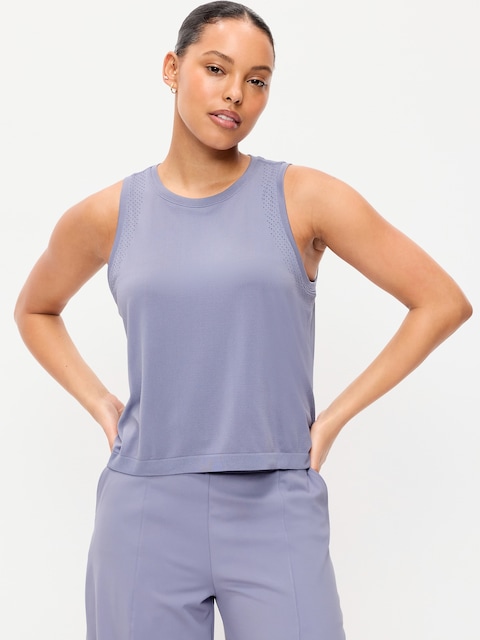 Fluid Seamless Loose Tank Top