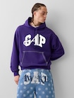 Gap &times; Awake NY ヘビーウェイト オーバーサイズ ロゴパーカー-0