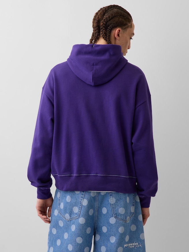 Gap &times; Awake NY ヘビーウェイト オーバーサイズ ロゴパーカー-2