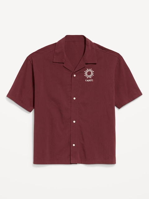 Short-Sleeve Heavyweight Graphic Shirt