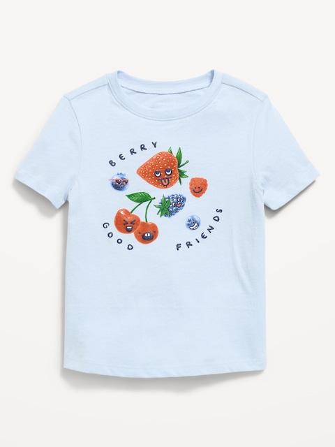 Short-Sleeve Graphic T-Shirt for Toddler Girls
