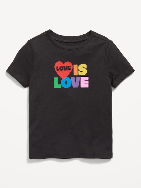 T-SHIRT À MANCHES COURTES À IMPRIMÉ UNISEXE POUR TOUT-PETIT