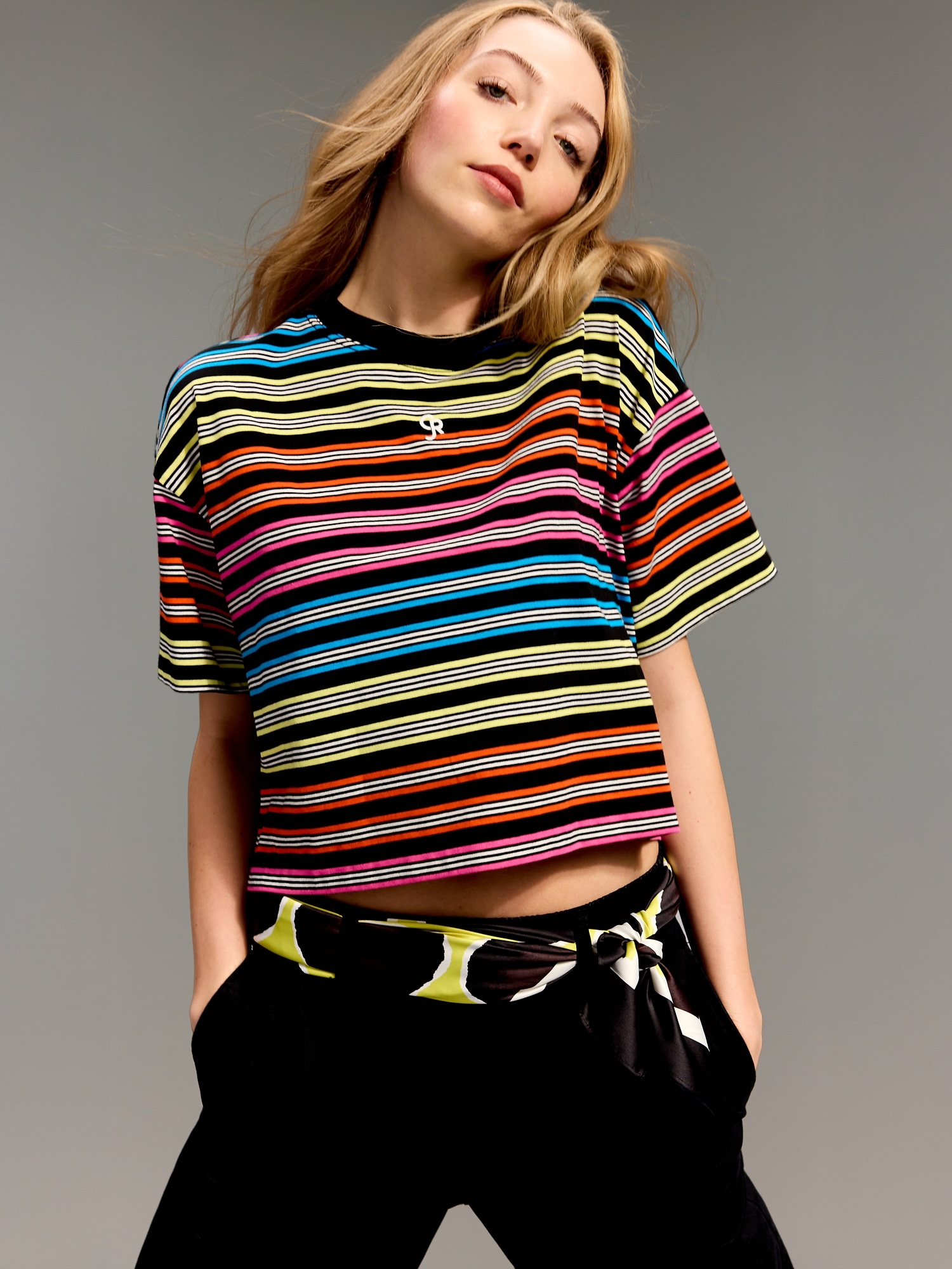 Old Navy x Christopher John Rogers Crop T-Shirt