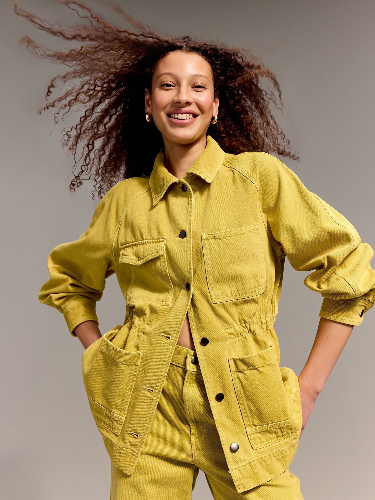 VESTE DE TRAVAIL UTILITAIRE EN DENIM OLD NAVY X CHRISTOPHER JOHN ROGERS