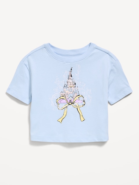 Disney© Princess Oversized Boxy Graphic T-Shirt for Toddler Girls