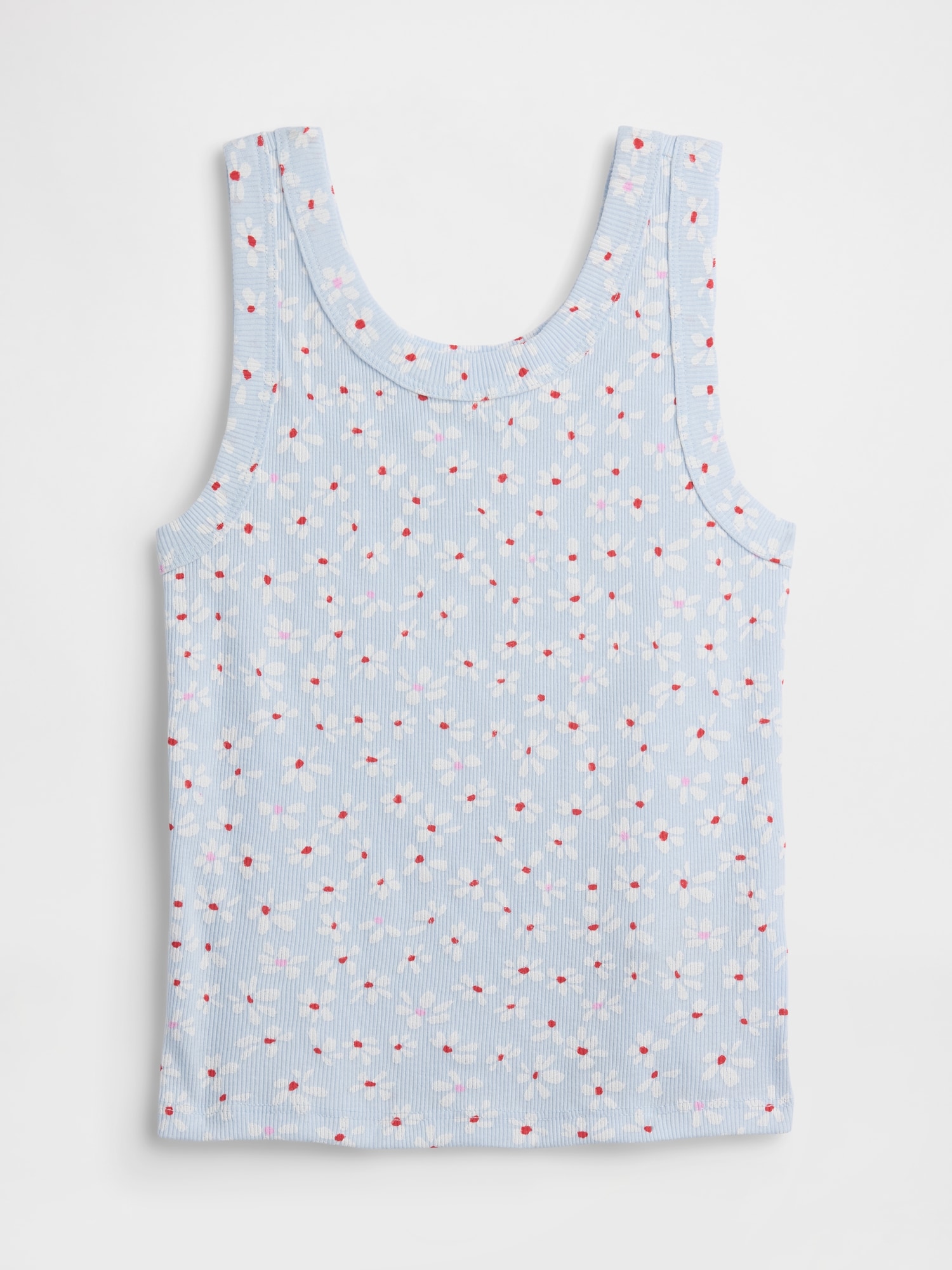 Kids Ribbed Tank Top