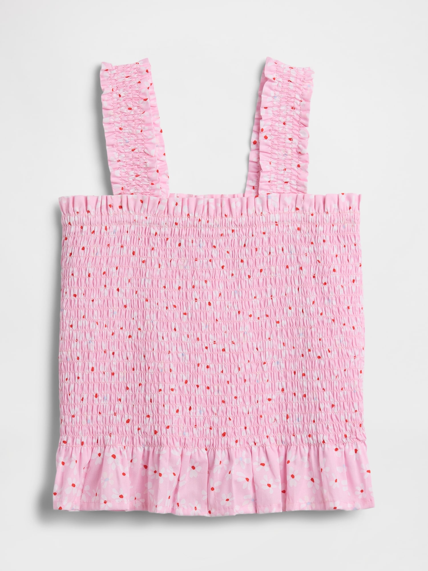 Kids Smocked Peplum Top