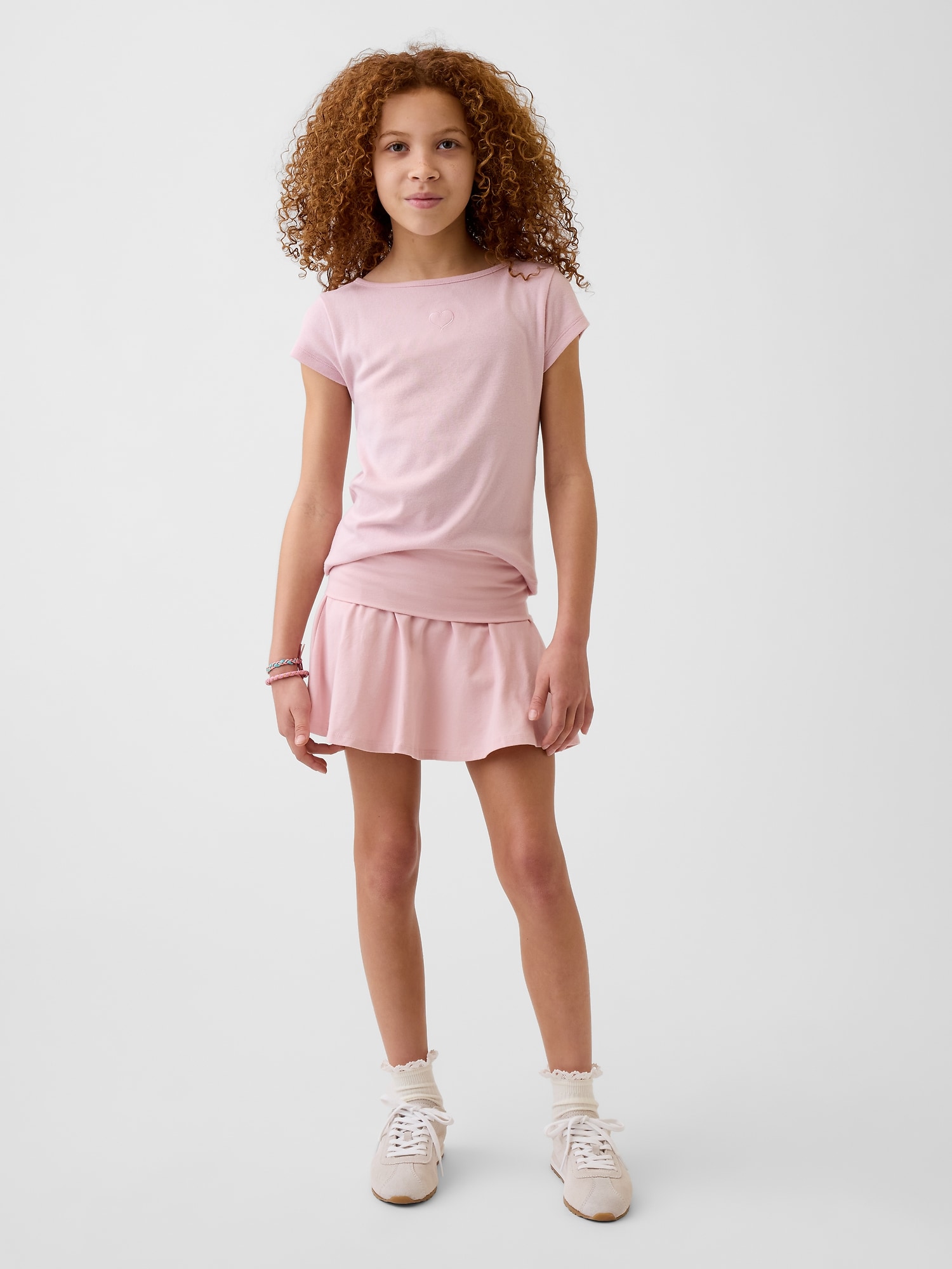 JUPE-SHORT À TAILLE REPLIABLE POUR ENFANT