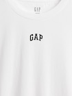 オーガニックコットン ヴィンテージソフト アスレチック GAPロゴ チュニックTシャツ-5