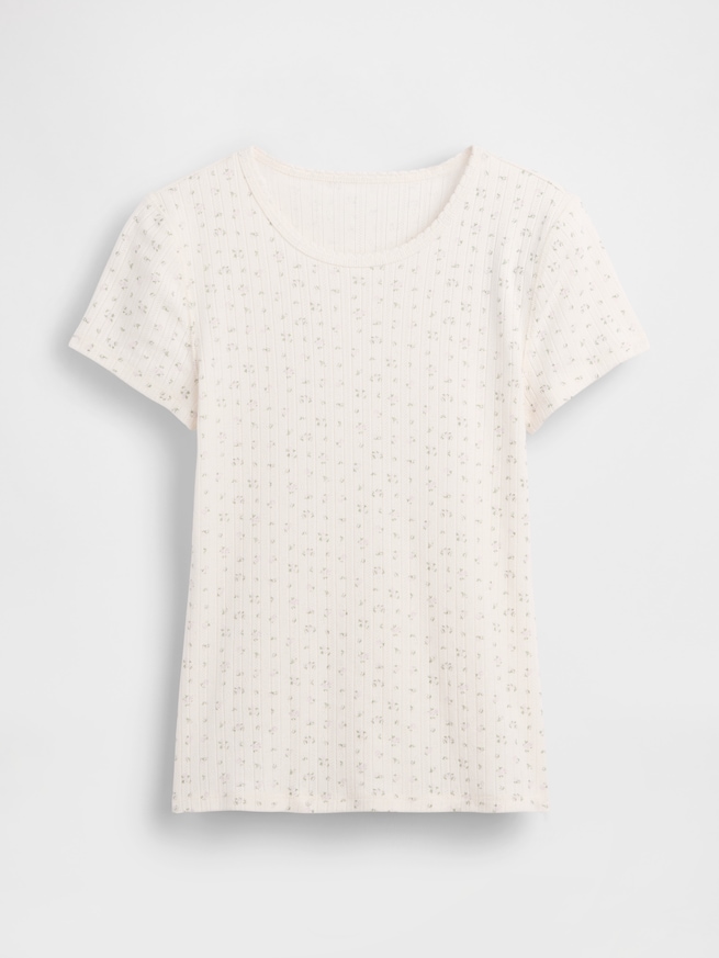 ポインテール クルーネックTシャツ-6