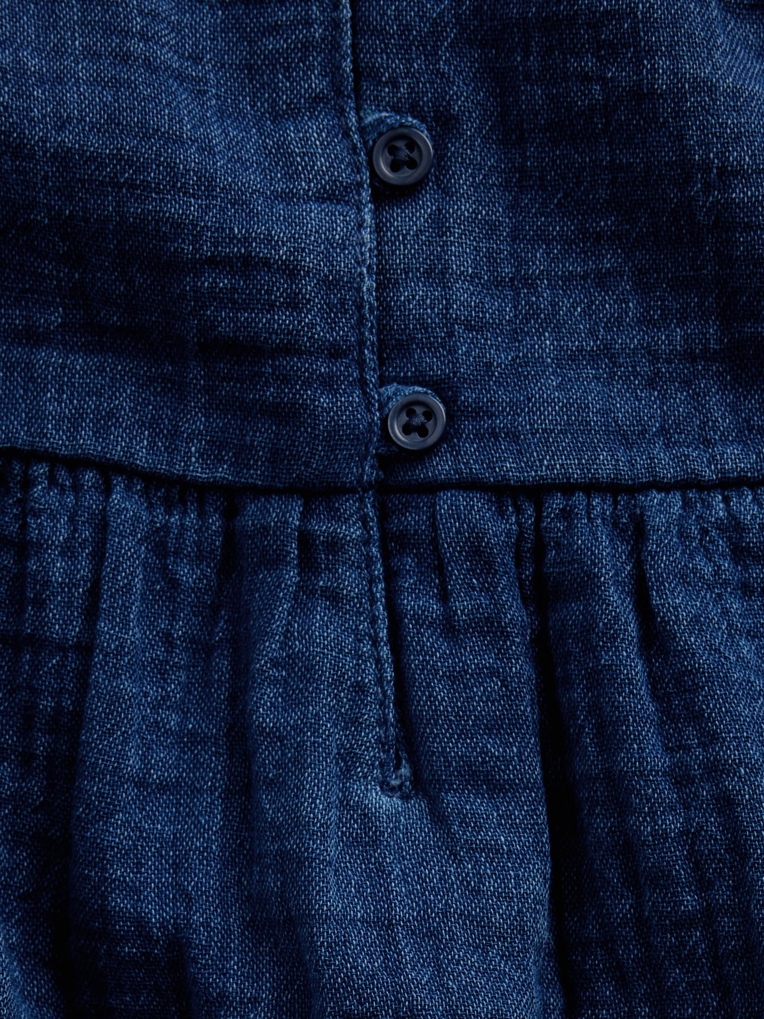 コットンガーゼ ティアード タンクトップ (キッズ)-4