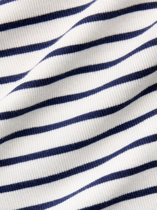 リブ スクープネック タンクトップ (キッズ)-3