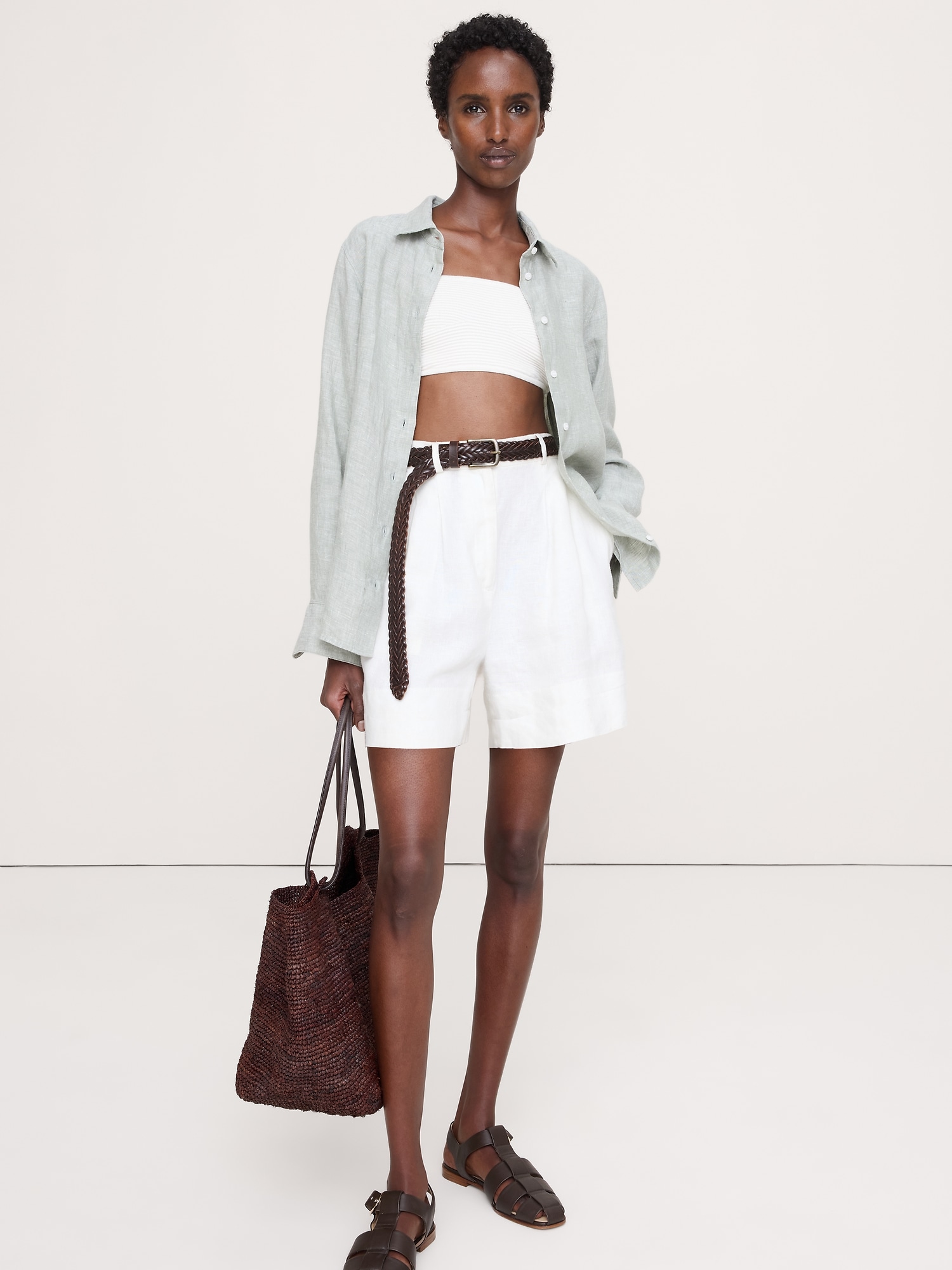 CHEMISIER DE TOUS LES JOURS EN LIN