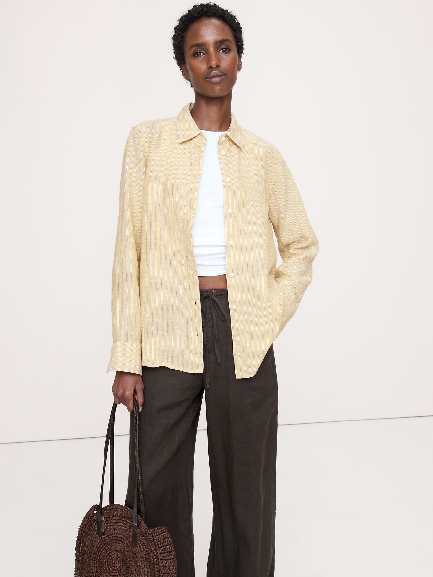 CHEMISIER DE TOUS LES JOURS EN LIN