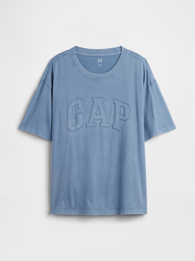 エブリディ ソフト ボクシー GAPロゴTシャツ-2