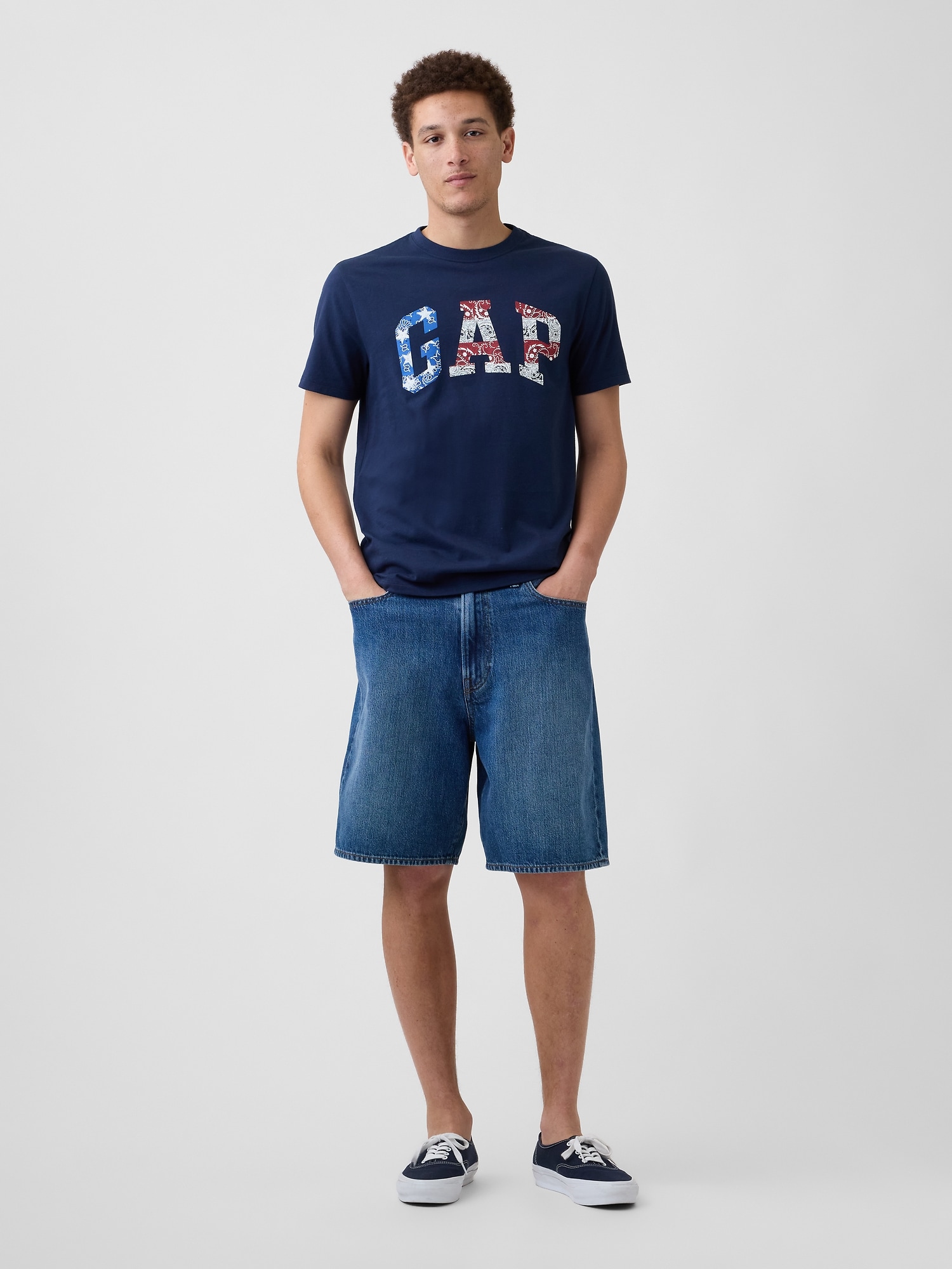 エブリディ ソフト GAPロゴTシャツ(ユニセックス)-4