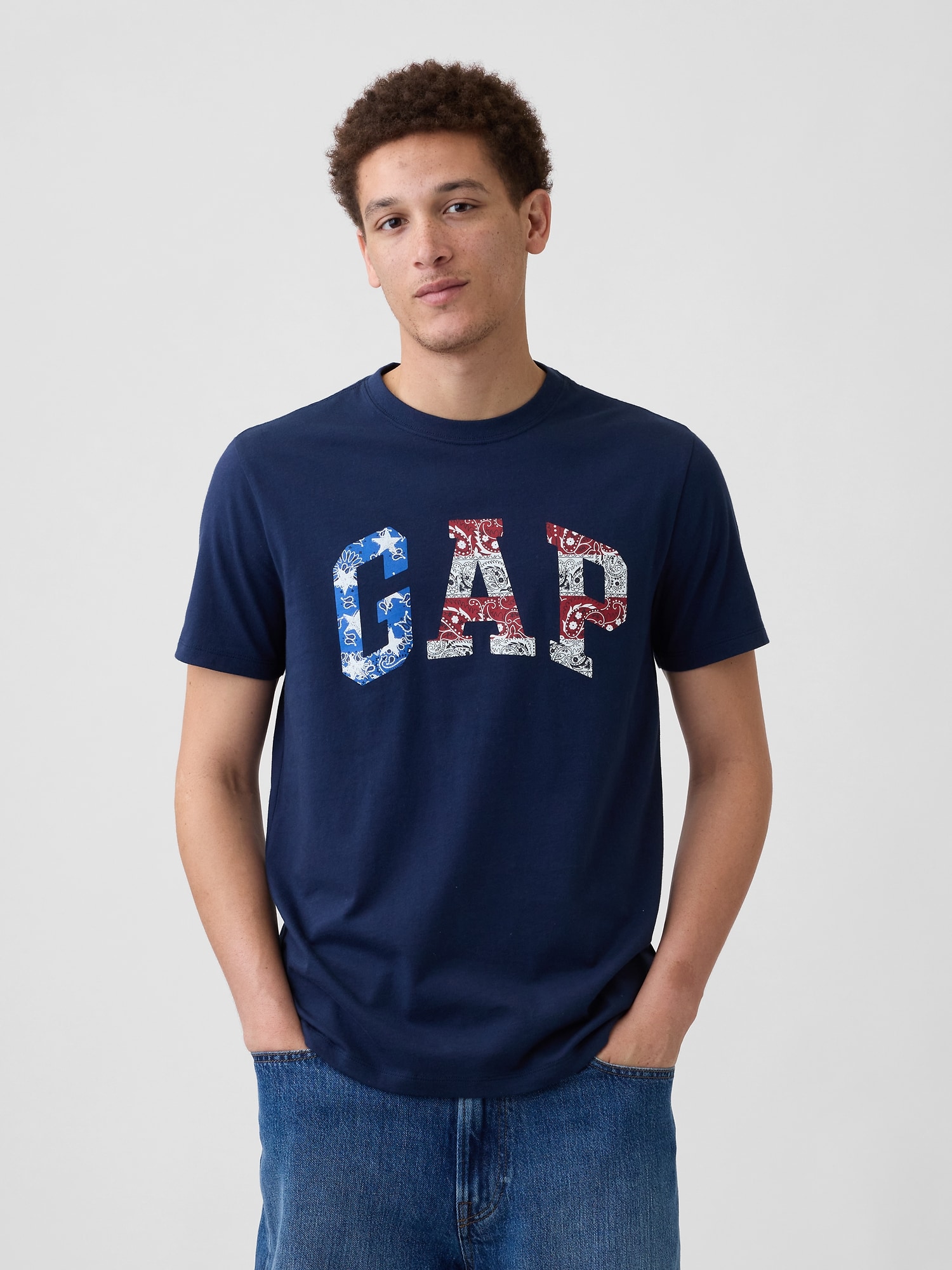エブリディ ソフト GAPロゴTシャツ(ユニセックス)-0
