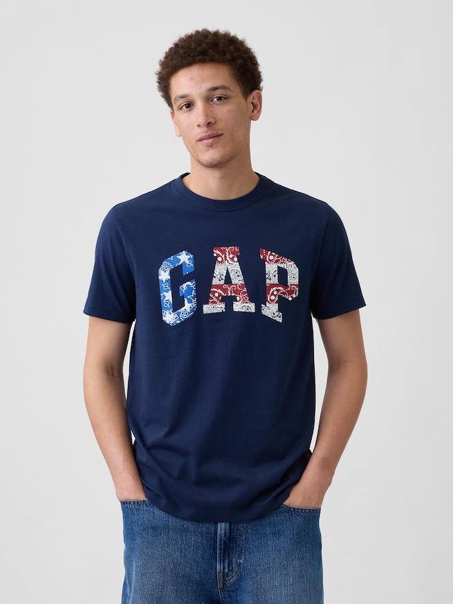 エブリディ ソフト GAPロゴTシャツ(ユニセックス)-0
