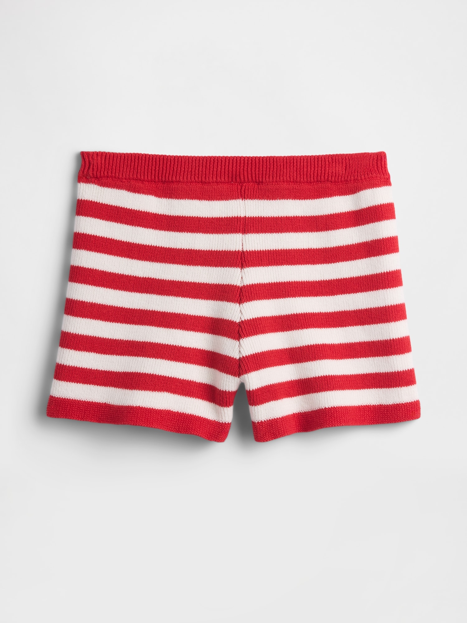 babyGap プルオン ストライプ ニットショートパンツ-1