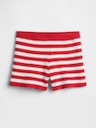 babyGap プルオン ストライプ ニットショートパンツ-1