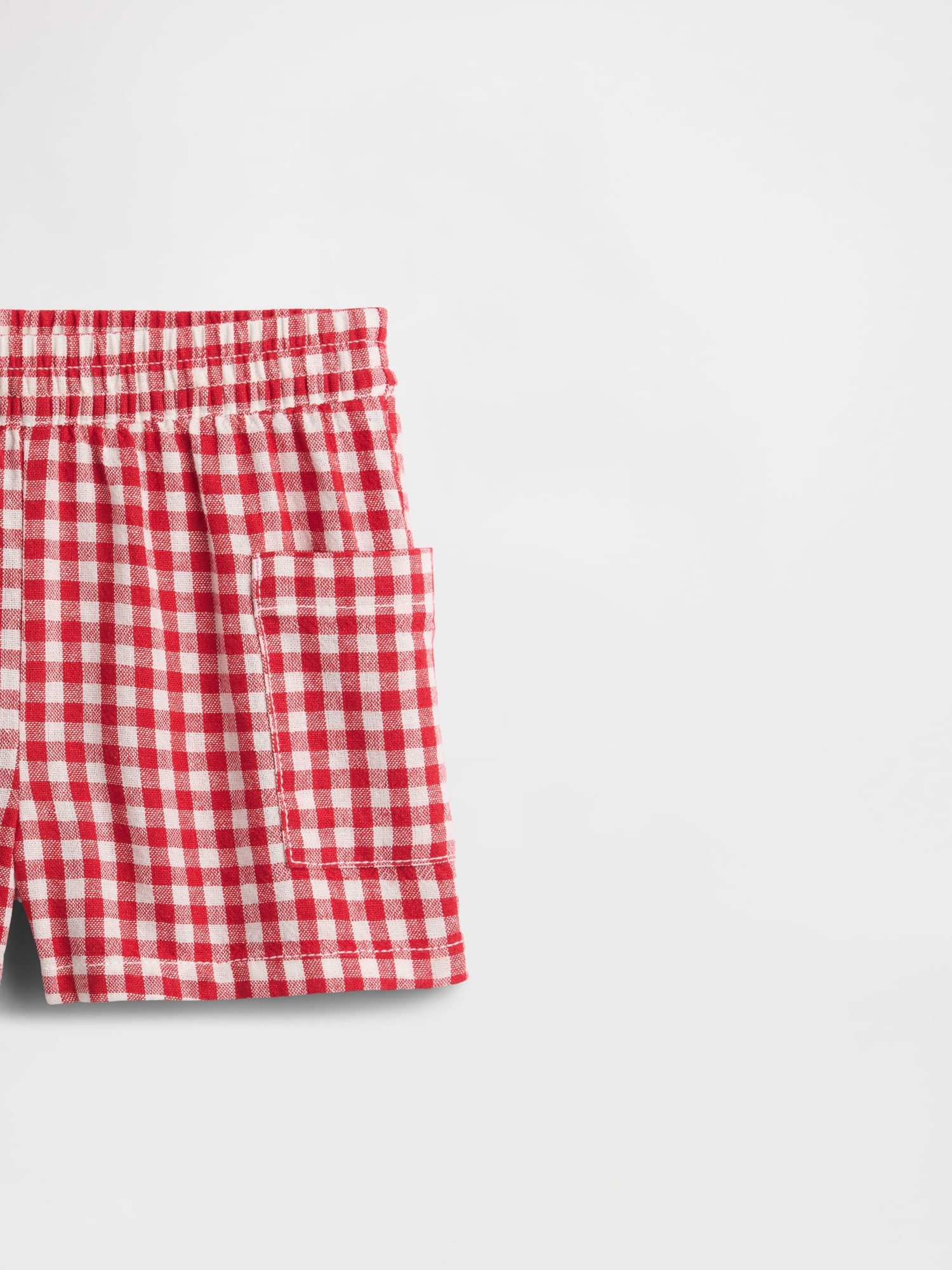 babyGap プルオン リネンブレンド カーゴショートパンツ-2