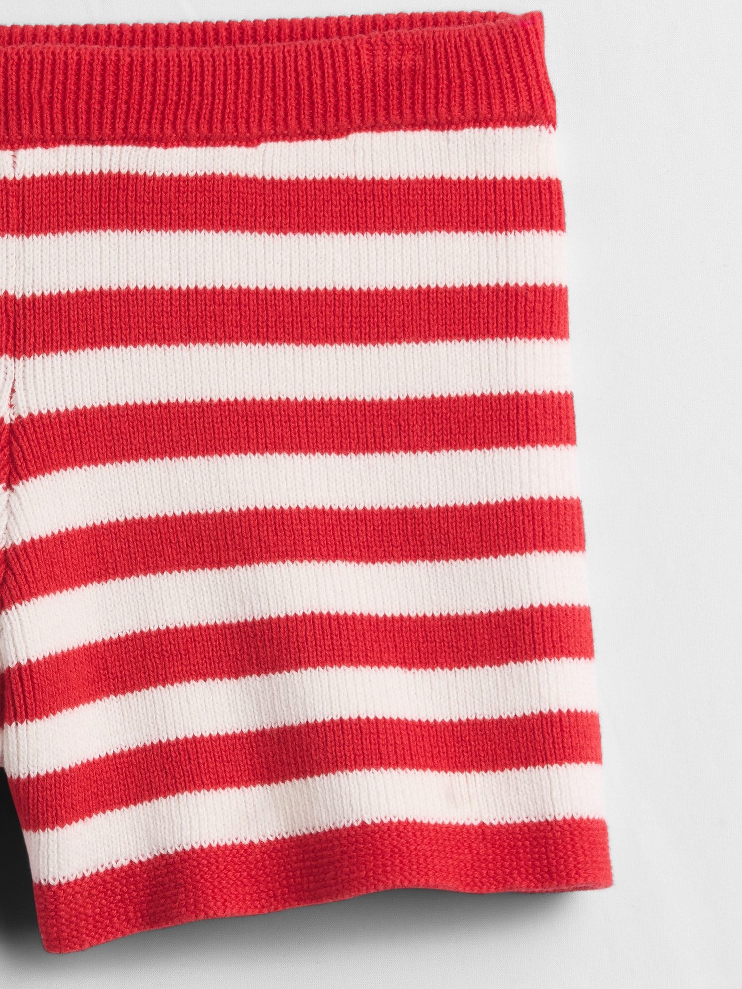 babyGap プルオン ストライプ ニットショートパンツ-2