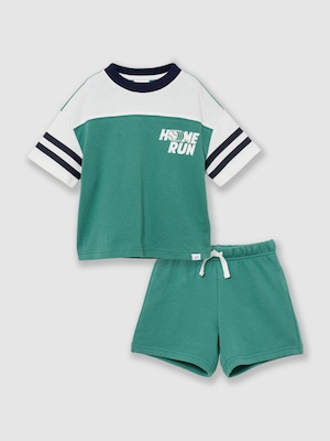 babyGap 2ピース スポーツロゴ コーデセット