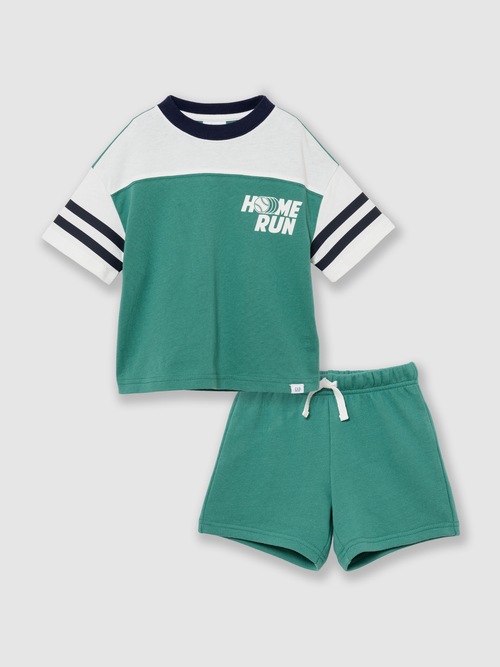 babyGap 2ピース スポーツロゴ コーデセット