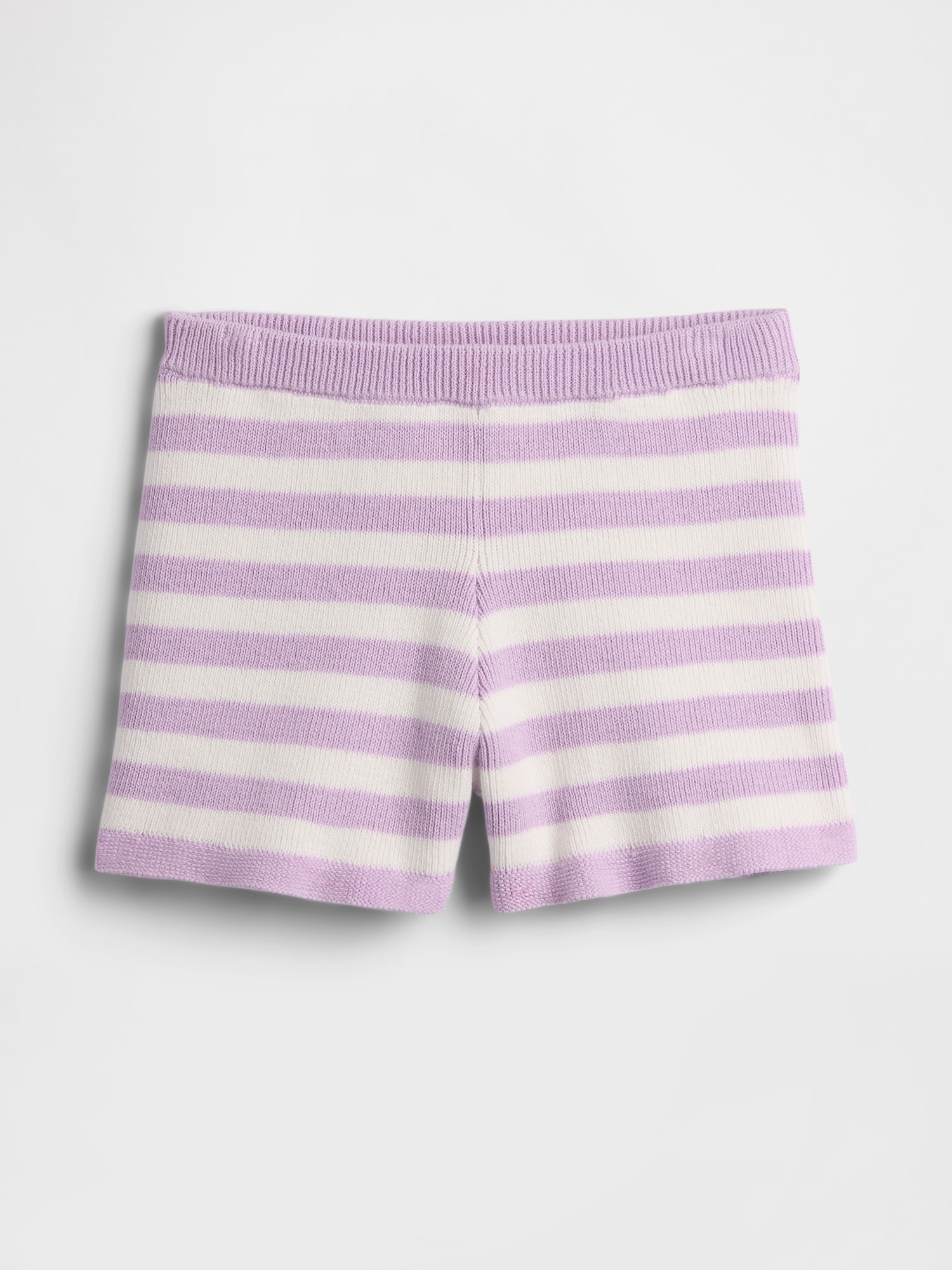 babyGap プルオン ストライプ ニットショートパンツ-0