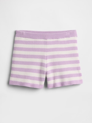 babyGap プルオン ストライプ ニットショートパンツ
