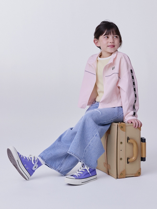 ブラナンベア リブ リンガーTシャツ (キッズ)-4