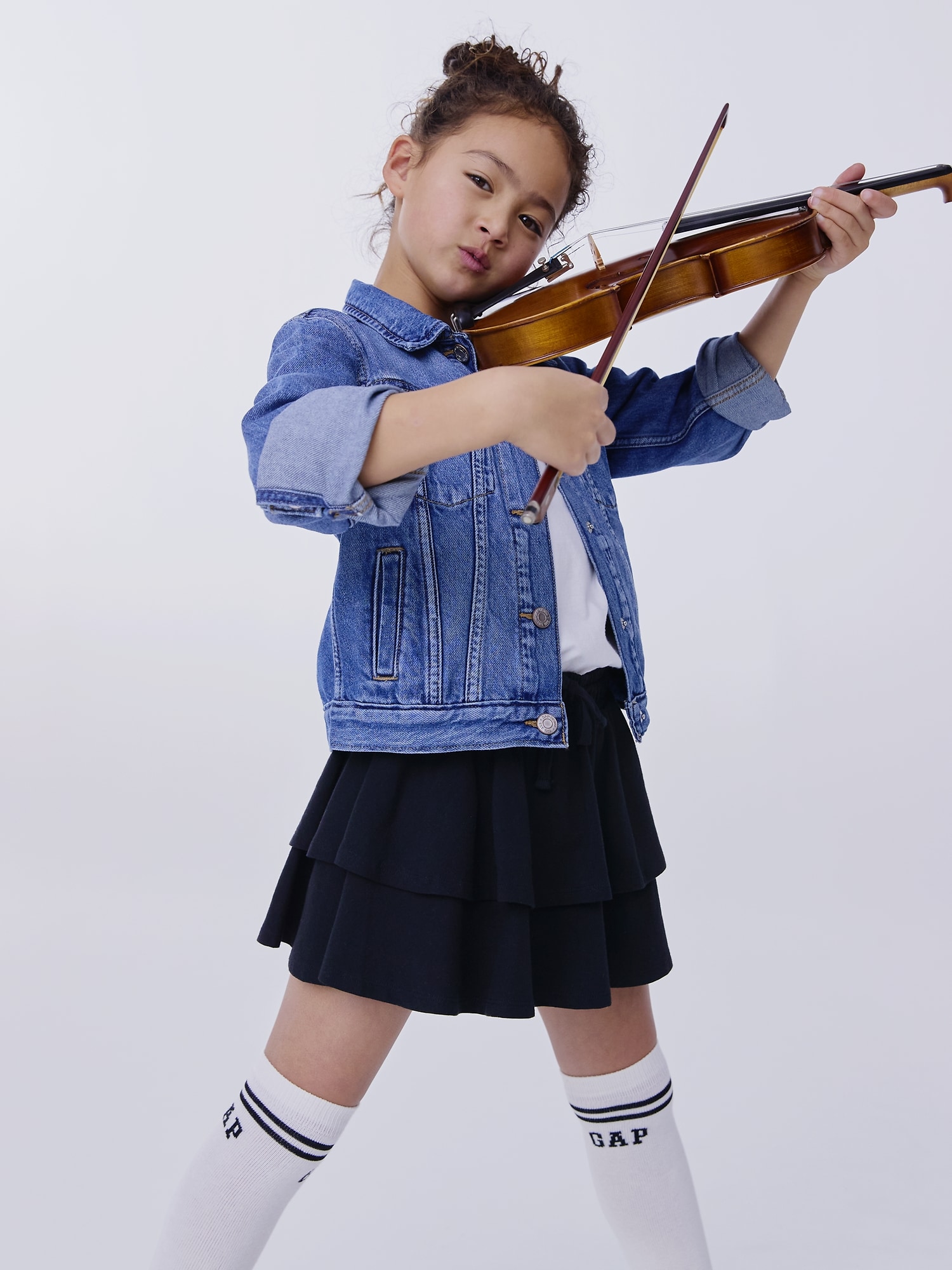 リラックスフィット GAPロゴTシャツ (キッズ)-3