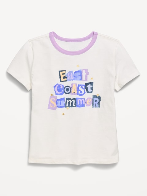 Short-Sleeve Graphic T-Shirt for Girls