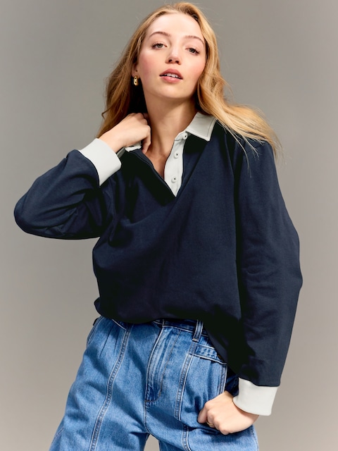 HAUT DE RUGBY SURDIMENSIONNÉ OLD NAVY X CHRISTOPHER JOHN ROGERS