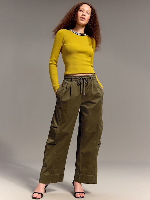 Old Navy x Christopher John Rogers High-Waisted Pull-On Utility Barrel Pants