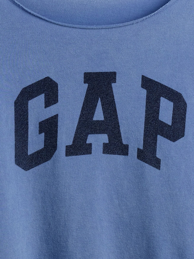 オーバーサイズ ワイドネック Tシャツ (キッズ)-3