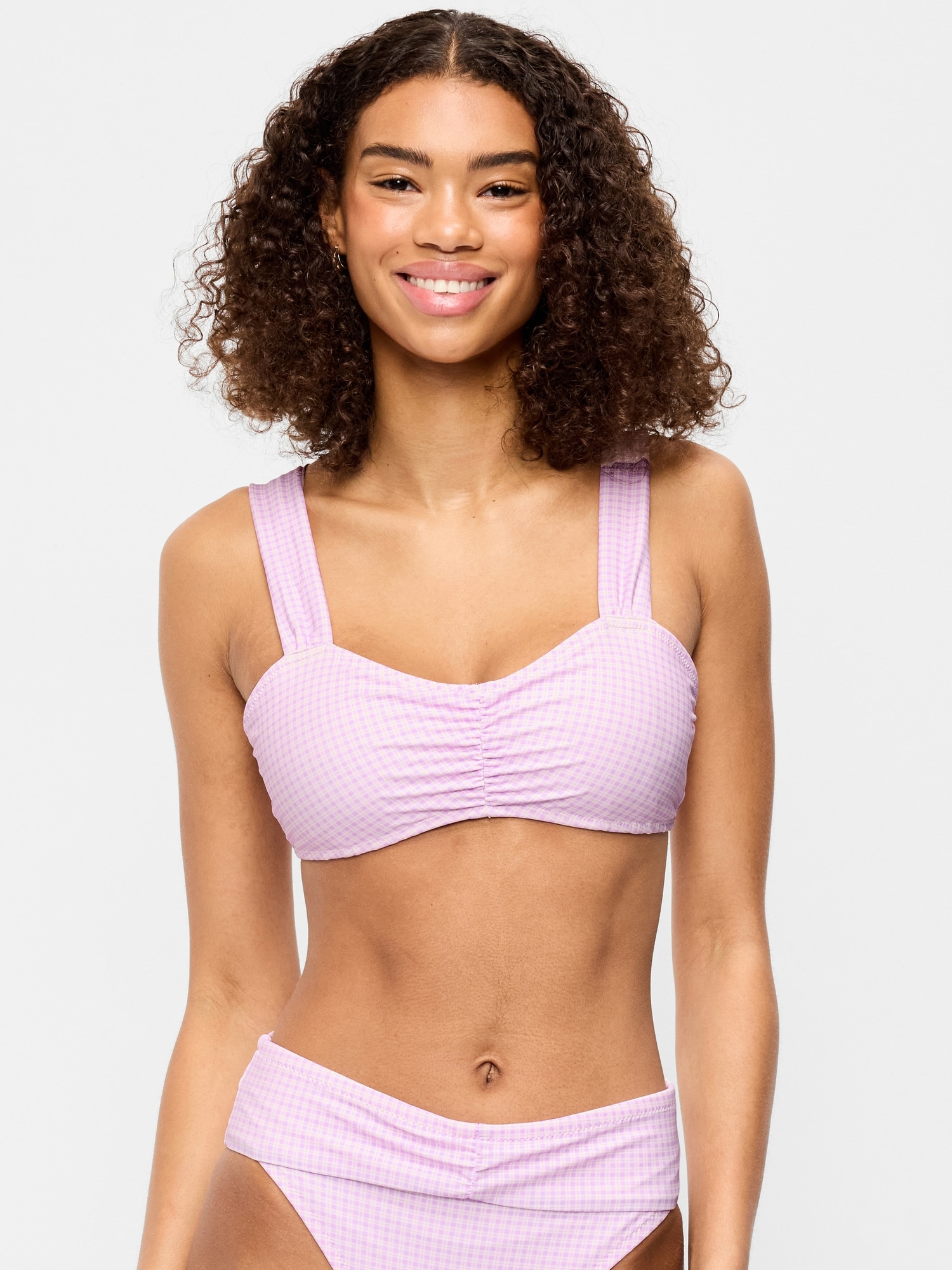 Cinched Swim Top