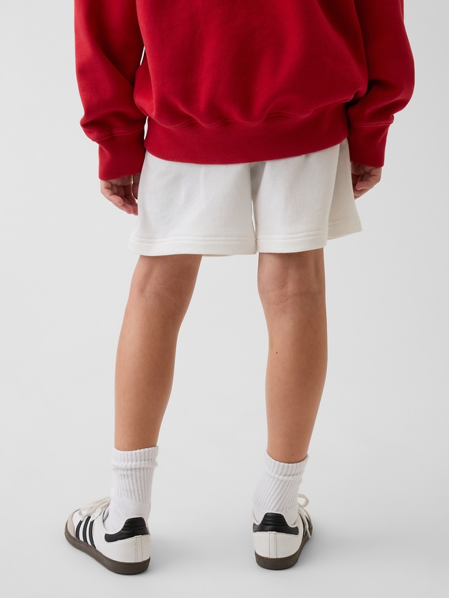 フレンチテリー GAPロゴスウェットショートパンツ (キッズ)-3