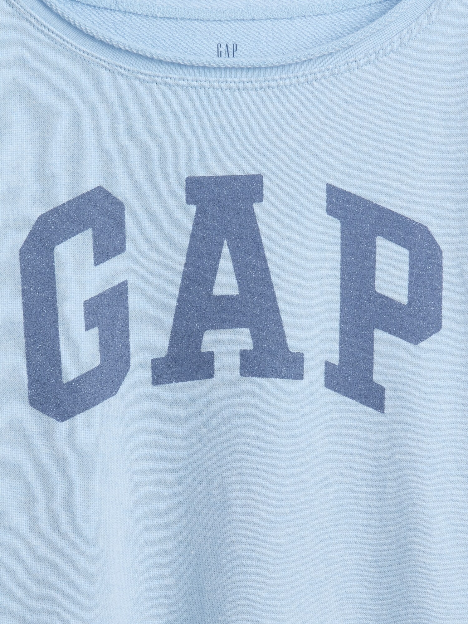 フレンチテリー ワイドネック GAPロゴ スウェットシャツ (キッズ)-4