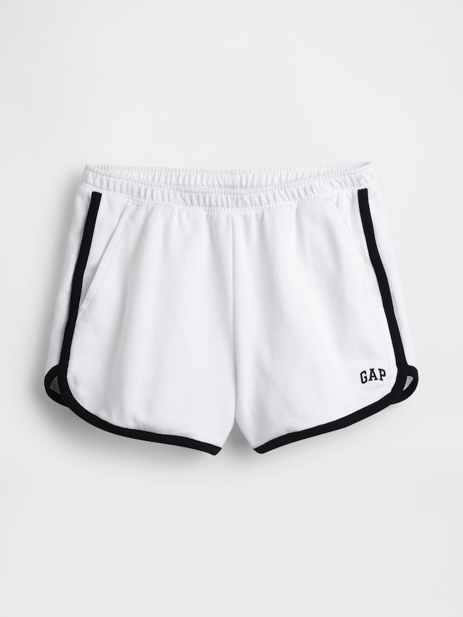 フレンチテリー GAPロゴ ドルフィン ショートパンツ-5