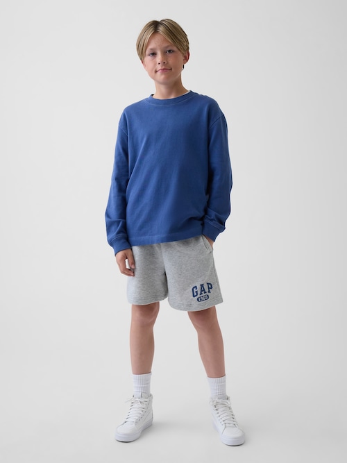 フレンチテリー GAPロゴスウェットショートパンツ (キッズ)