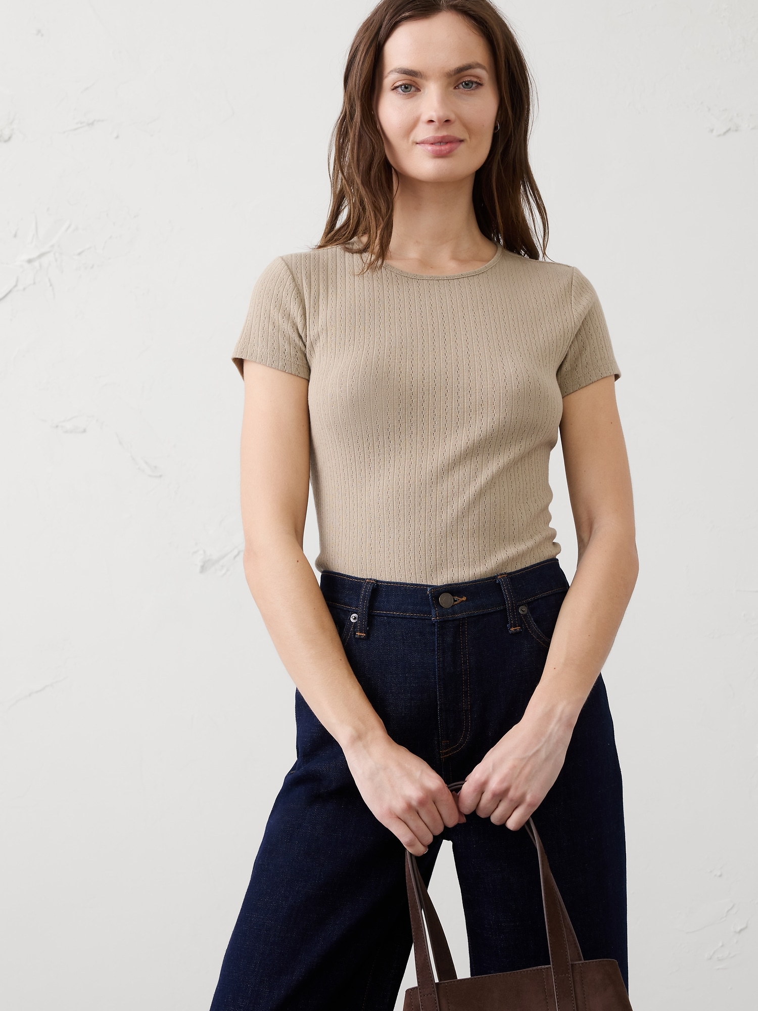 Pointelle Baby T-Shirt