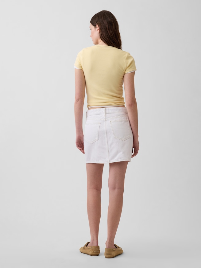 デニム ミニスカート-1