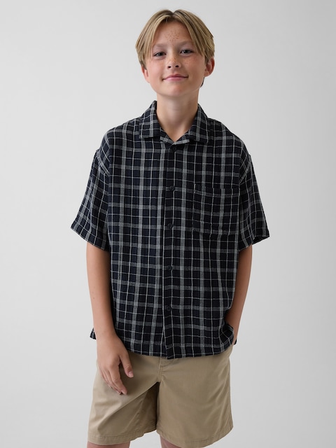 Kids Cotton Gauze Shirt