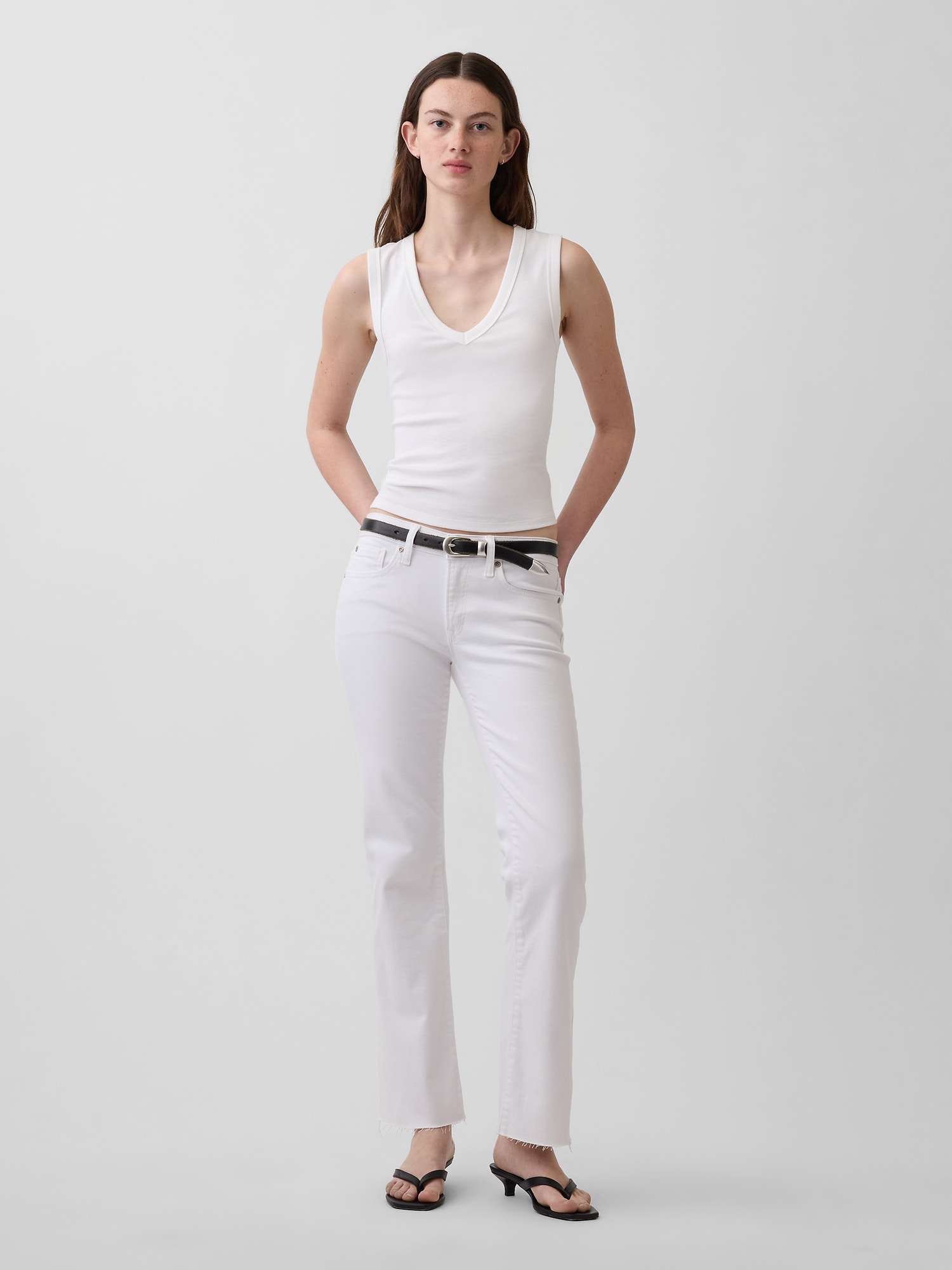 Low Rise Long & Lean Jeans