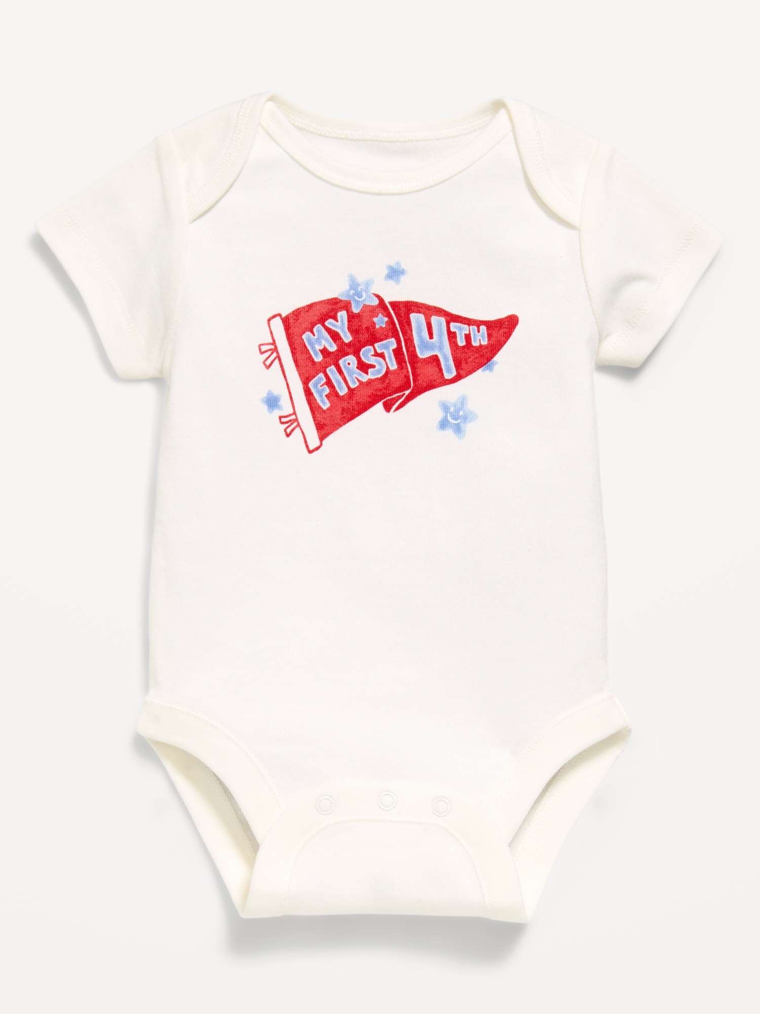 Short-Sleeve Graphic Bodysuit for Baby
