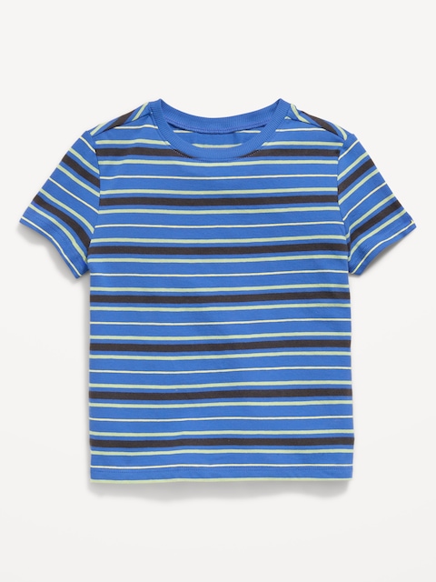 T-SHIRT RAYÉ À MANCHES COURTES POUR TOUT-PETIT