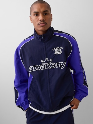 Gap &times; Awake NY リサイクル オーバーサイズ トラック ジャケット