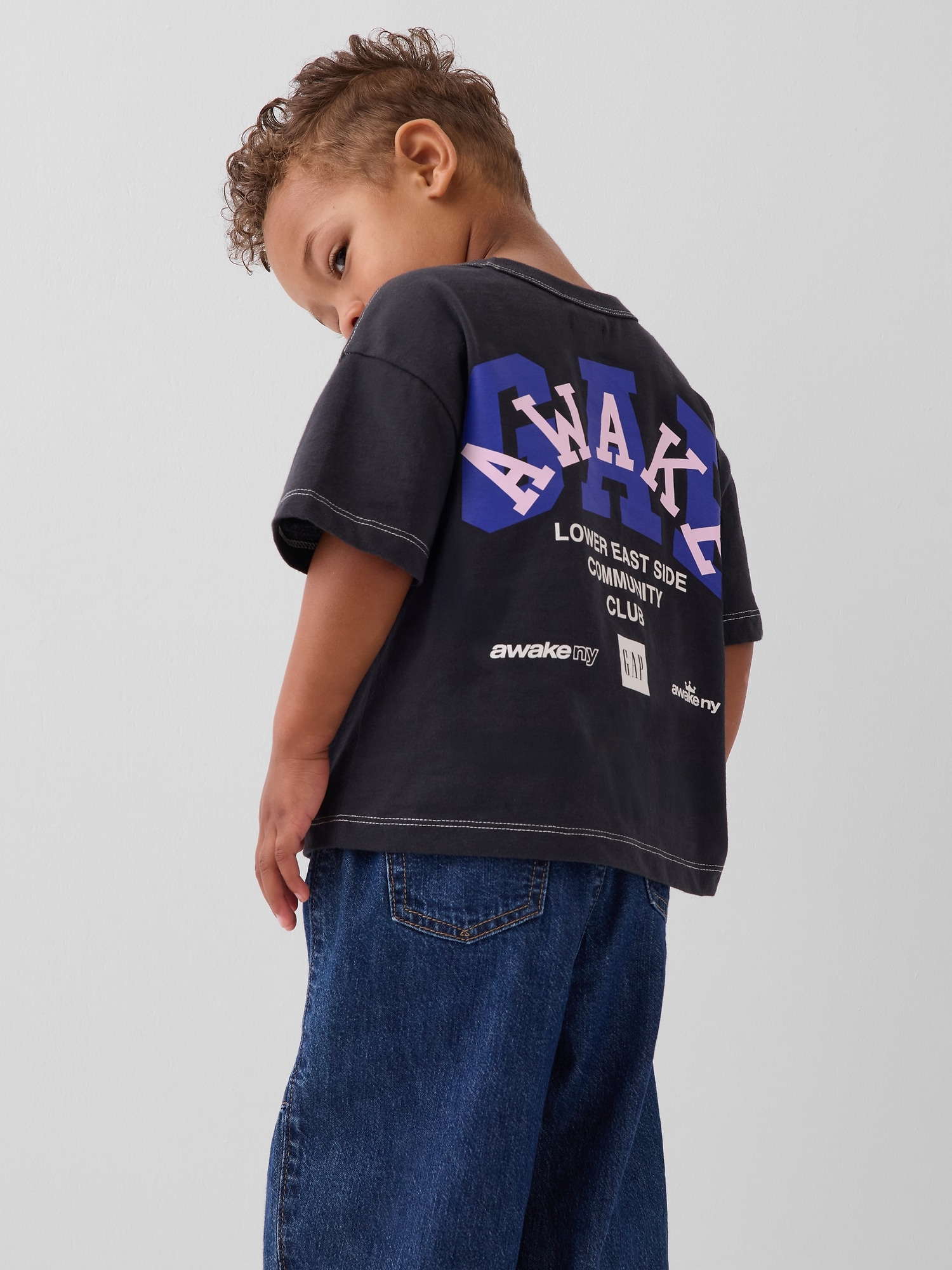 Gap × Awake NY Toddler Relaxed Logo T-Shirt