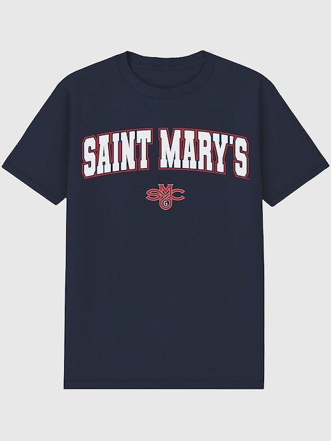 Saint Marys College of California Arch Logo Graphic T-Shirt for Men